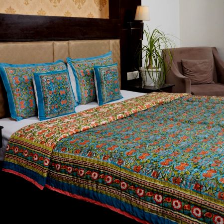 Rustic Bloom Reversible Quilt